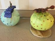 bemalter Kürbis