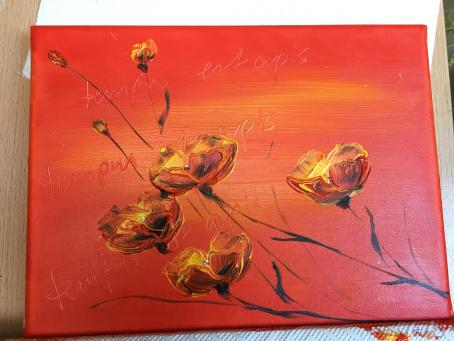 Acryl 20 Vorlage für Bienenbeute